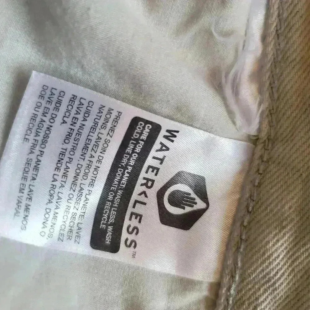 Levi's Premium Off White Vintage BIG E High Loose  Womens Size 30 - Picture 14 of 16
